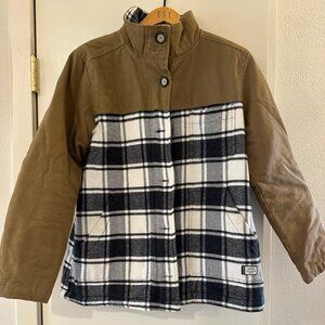 Kavu Brand Brown and Black Checked Jacket